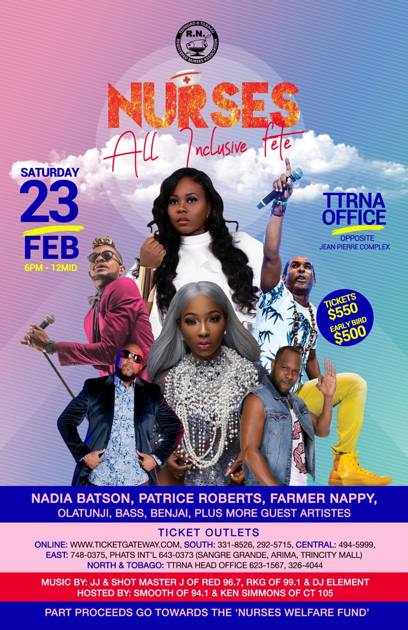 Nurses All Inclusive Fete Feb 2019